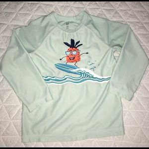 Gap Toddlers’ Pineapple Swim Rash Guard Top